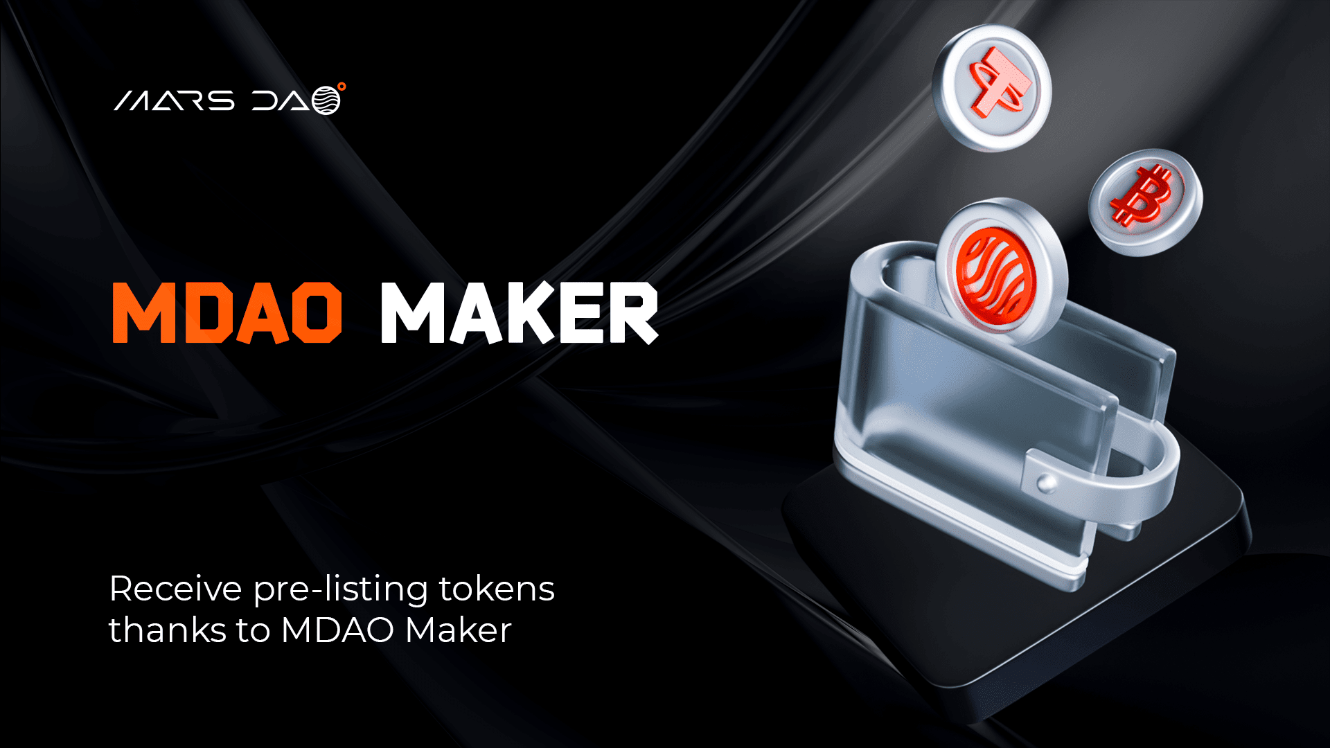 Receive pre-listing tokens thanks to MDAO Maker